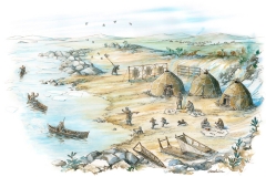 Scandinavian Mesolithicum (Client: Dalarnas Museum, Sweden).