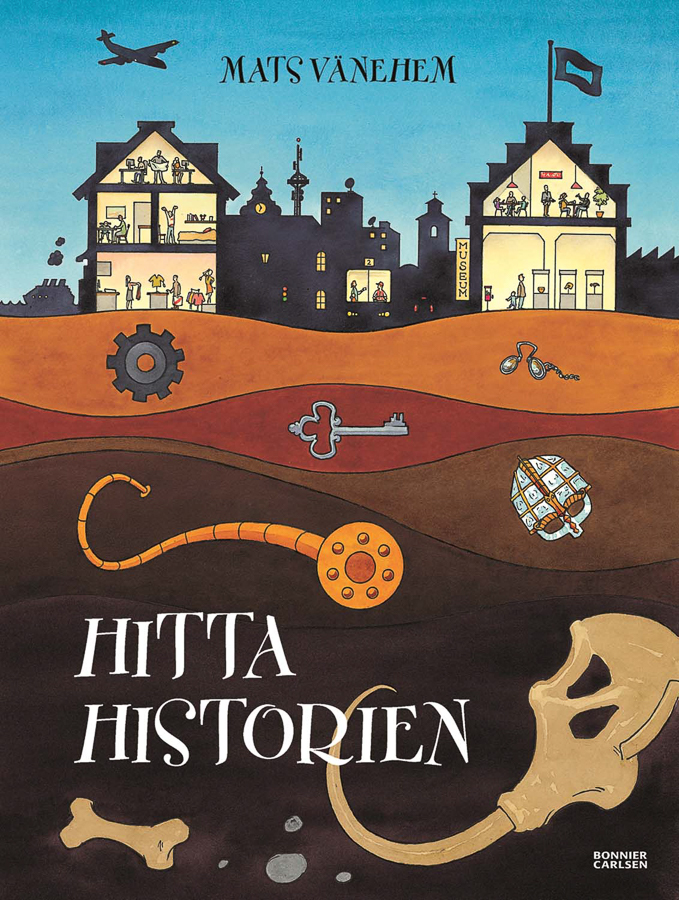 Hitta historien illustratör Mats Vänehem